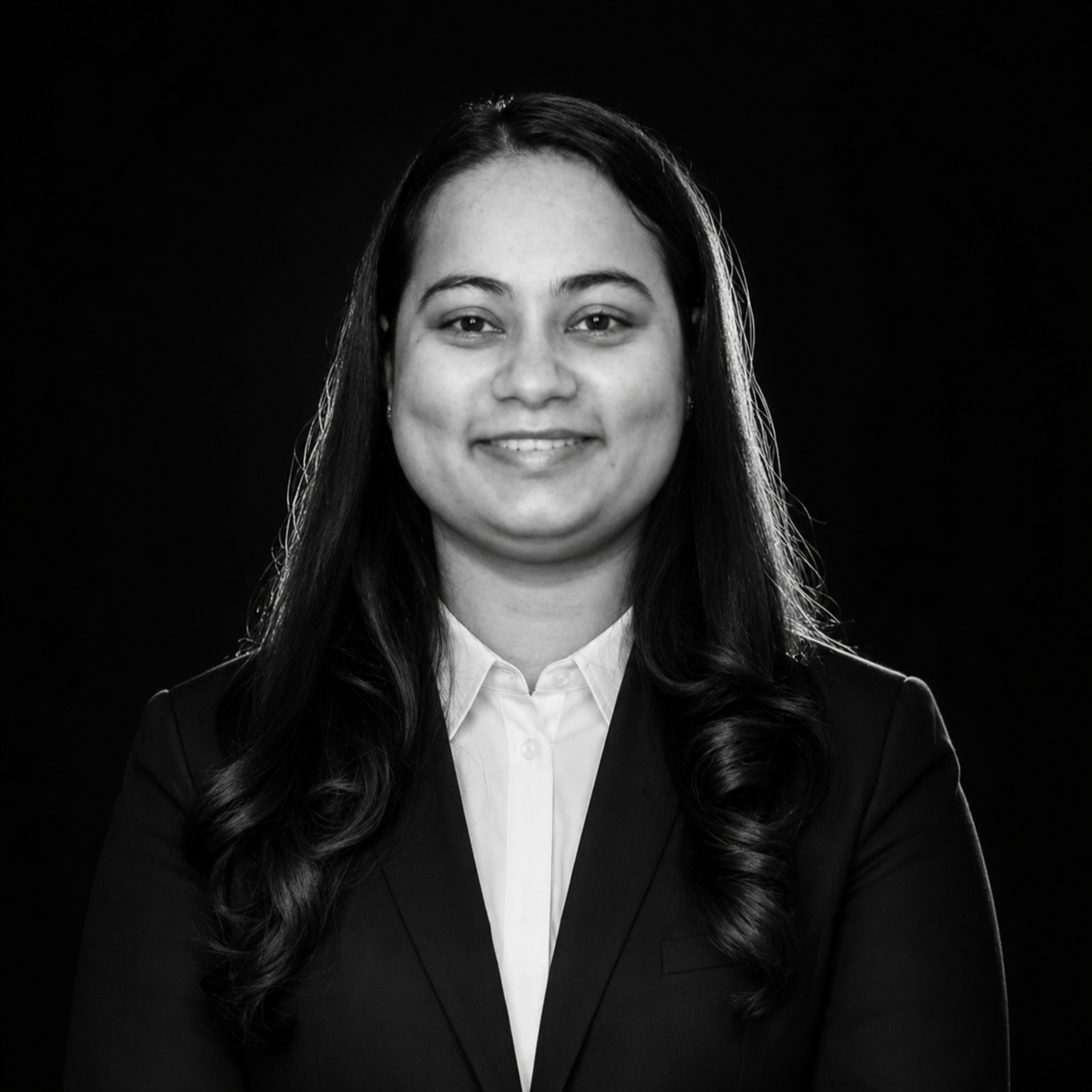 Professional portrait of Shruti Pandey, Partner